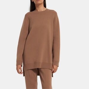 Theory Interlock merino wool blend tunic size small